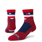 Stance American Infiknit™ QTR Socks - Red