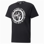 PUMA Basketball Rebound T-Shirt - Black