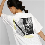 PUMA Basketball Stewie Graphic T-Shirt - White | WOMENS