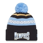 New Era NBA City Edition Pom Knit - Memphis Grizzlies