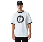 New Era NBA Team Logo Oversized Mesh T-Shirt - Brooklyn Nets