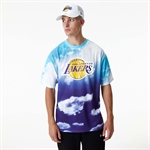 New Era NBA Sky AOP Oversized T-Shirt - Los Angeles Lakers