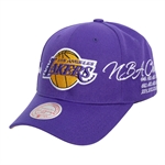 Mitchell & Ness NBA Champ Wrap Pro Snapback - Los Angeles Lakers