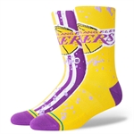Stance NBA Overspay Socks - Los Angeles Lakers