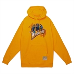 Mitchell & Ness NBA Game Day Pattern P/O Hoodie - Golden State Warriors