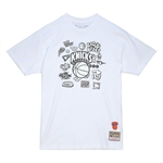 Mitchell & Ness NBA Doodle T-Shirt - New York Knicks