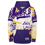 NBA Spray Ball P/O Hoodie - Los Angeles Lakers | BØRN