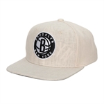 Mitchell & Ness Cut Away Snapback - Brooklyn Nets
