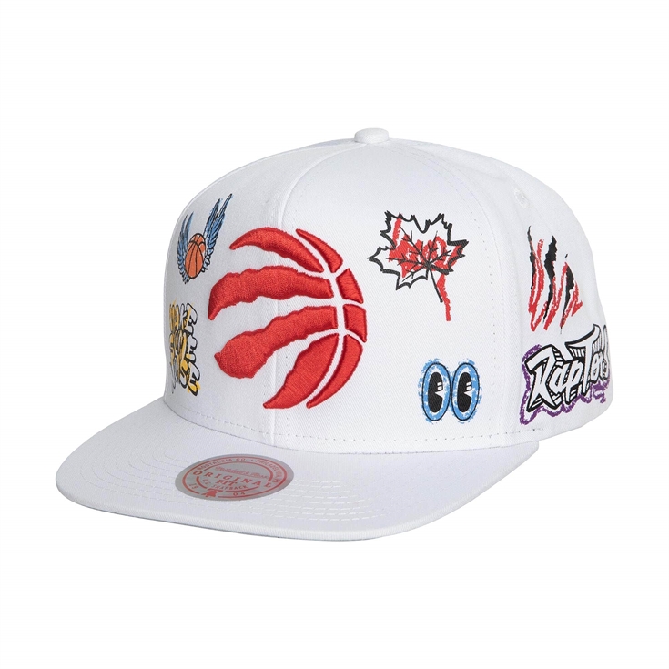 Mitchell & Ness NBA Hand Drawn Snapback - Toronto Raptors