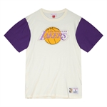 Mitchell & Ness Color Blocked T-Shirt - Los Angeles Lakers