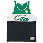 Mitchell & Ness NBA Script Logo Tanktop - Boston Celtics