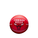 Wilson NBA Mini Dribbler Baskeball - Chicago Bulls