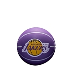 Wilson NBA Mini Dribbler Baskeball - Los Angeles Lakers