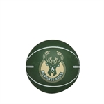 Wilson NBA Mini Dribbler Baskeball - Milwaukee Bucks