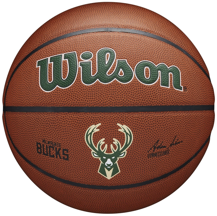 Wilson NBA Team Alliance Milwaukee Bucks (7) - Indoor/Outdoor