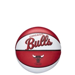 Wilson NBA Team Retro Basketball (3) - Chicago Bulls