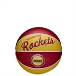 Wilson NBA Team Retro Basketball (3) - Houston Rockets