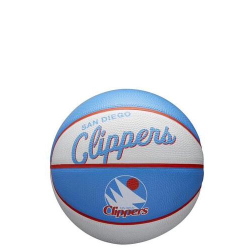 Wilson NBA Team Retro Basketball (3) - Los Angeles Clippers
