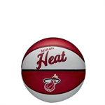 Wilson NBA Team Retro Basketball (3) - Miami Heat