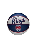 Wilson NBA Team Retro Basketball (3) - Sacramento Kings