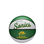 Wilson NBA Team Retro Basketball (3) - Seattle Supersonics