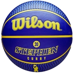 Wilson NBA Player Icon Basketball - Stephen Curry (7) - Outdoor