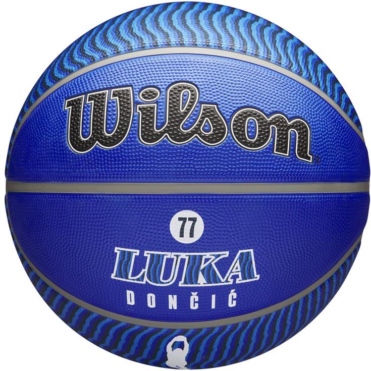 Wilson NBA Player Icon Basketball - Luka Doncic (7) - Outdoor
