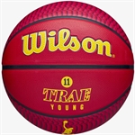 Wilson NBA Player Icon Basketball - Trae Young (7) - Outdoor